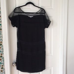 DVF little black dress
